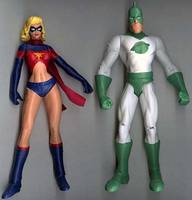 Ms. Marvel  Captain Marvel Mar Vell (Original Versions) (DC Direct) Custom Action Figure