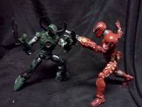 Samurai Armor Iron Man (Iron Man) Custom Action Figure