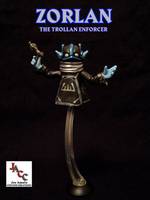 Zorlan " the Trollan Enforcer " MOTUC Figure (Masters of the Universe) Custom Action Figure