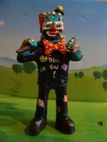 Franken-Clown II (Original) Custom Miniature / Figurine