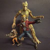 Star Lord (and Groot) (Marvel Legends) Custom Action Figure