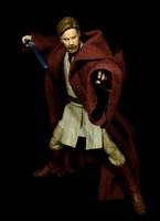 Obi-Wan Kenobi Black Series 6 in (Star Wars) Custom Action Figure