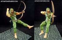 Arrow (Stephen Amell Island Suit) (DC Universe) Custom Action Figure