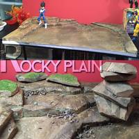 Dragonball Z'ish Rocky Plain (Diorama) Custom Diorama / Playset