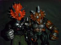 Trax (Triceraton) (Teenage Mutant Ninja Turtles) Custom Action Figure