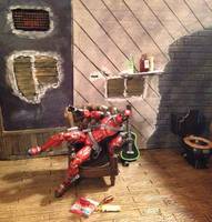 Deadpools Apartment (Marvel Legends) Custom Diorama / Playset