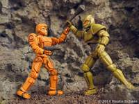 Preatobot Warrior 3D Printed (Original) Custom Action Figure
