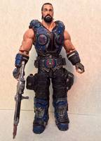 Gear Damien Sandow (Gears Of War) Custom Action Figure