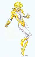 POWER GIRL 2.0 Kara Zor-L Justice League Europe Member (DC Direct) Custom Action Figure