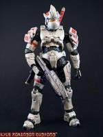 Halo 3 Hayabusa Armored Spartan (Halo) Custom Action Figure
