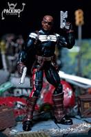 Nick Fury Jnr. Marcus Johnson (Marvel Legends) Custom Action Figure