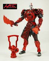 Red Lantern Kratos (Neca) (God of War) Custom Action Figure