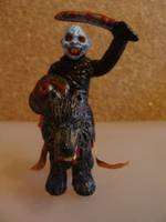 Warg Rider No.3 (Fantasy) Custom Miniature / Figurine