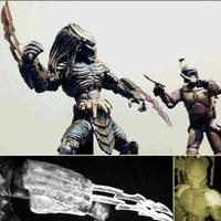 The "Bronze-Brawler" Predator (1:18 Scale, 3.75", 4") (Predator) Custom Action Figure