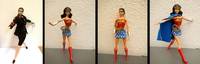 Wonder Woman -  Diana Prince  Barbiemated (Justice League Unlimited) Custom Action Figure