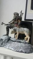 Assassins Creed 3 Connor Indian Wolf (Assassin's Creed) Custom Diorama / Playset