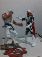 Skullomania (Street Fighter) Custom Action Figure