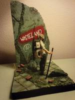 Post Apocalypse Wasteland Survivor Concept Figure + Dio (Walking Dead) Custom Action Figure