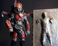 Fettator 2.0 (Concept) 1:18 Scale - Red Mandalorian Yautja (Predator) Custom Action Figure