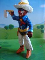 The Wolf-Clown (Werewolf-Clown II)Figurine (Original) Custom Miniature / Figurine