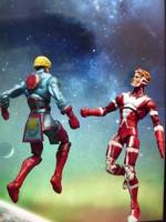 Ikaris and Makkari (Marvel Universe) Custom Action Figure