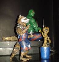 Dancing Groot and Rocket Racoon (Marvel) Custom Action Figure