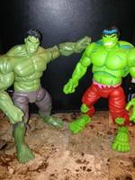 1966 Incredible Hulk Cartoon Animated Figure W/1982 Variant Head NBC (Marvel Legends) Custom Action Figure