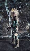 Chell as Prometheus Crew Member (Aliens) Custom Action Figure