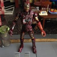 Battle Damaged Iron Man (Iron Man) Custom Action Figure