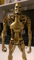 Rvt Endoskeleton Repaint (Gold) (Terminator) Custom Action Figure