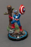 Cap -Wolf (Heroclix) Custom Miniature / Figurine