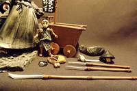 Lone Wolf and Cub Daigoro and Baby Cart Playset (Marvel Legends) Custom Action Figure