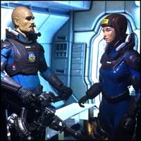 Jackson Security Officer / Prometheus (Aliens) Custom Action Figure