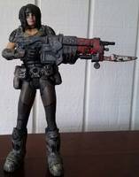 Samantha Byrne (Gears Of War) Custom Action Figure