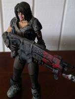 Samantha Byrne (Gears Of War) Custom Action Figure