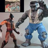 Grey Hulk (Todd Mcfarlane Version) (Marvel Select) Custom Action Figure