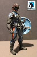 Bucky Captain America (Movie Concept) (Captain America) Custom Action Figure