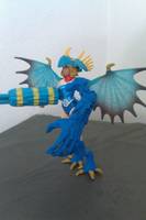 Code Blue , Rapture Aka Raptor Girl (Realm Universe) Custom Action Figure