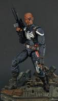 Nick Fury (Movie/Comic Style Hybrid) (Marvel Legends) Custom Action Figure