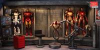 Tony Stark Lab (Marvel Select) Custom Diorama / Playset