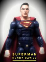 SUPERMAN: Dawn of Justice V. 3 (Movie Masters) Custom Action Figure