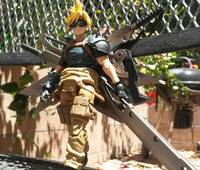 Cloud Strife - Final Fantasy Advent Children (1:18 Scale 3.75 - 4 Inch) (Final Fantasy) Custom Action Figure