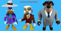 Agent Grizzlikof (Darkwing Duck) Custom Action Figure