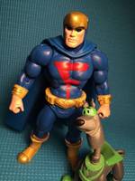 Blue Falcon and Dynomutt (Masters of the Universe) Custom Action Figure