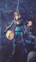 Prometheus Dr.  Elizabeth Shaw (Aliens) Custom Action Figure