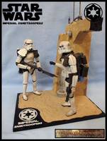 Imperial Sandtroopers (Star Wars) Custom Diorama / Playset