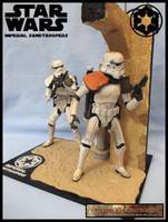 Imperial Sandtroopers (Star Wars) Custom Diorama / Playset