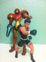 Punch-out Smash Bros Little Mac (Super Smash Bros.) Custom Action Figure