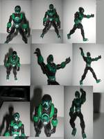 Chronic Stoner Emo Rangers (Power Rangers) Custom Action Figure