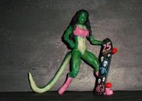 Mona Lisa (Teenage Mutant Ninja Turtles) Custom Action Figure